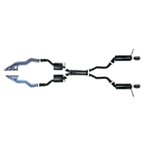 PACEMAKER HEADERS, CATS AND 3" CATBACK EXHAUST SYSTEM FITS JEEP GRAND CHEROKEE WK2 SRT8 6.4L V8 2012-2021 (PP2654-52)