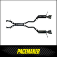 PACEMAKER 3" CATBACK EXHAUST SYSTEM FITS JEEP GRAND CHEROKEE WK2 TRACKHAWK 6.4L SUPERCHARGED V8 2018-2021 (PP2655-51)