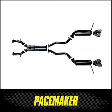 PACEMAKER 3" CATBACK EXHAUST SYSTEM FITS JEEP GRAND CHEROKEE WK2 TRACKHAWK 6.4L SUPERCHARGED V8 2018-2021 (PP2655-51)