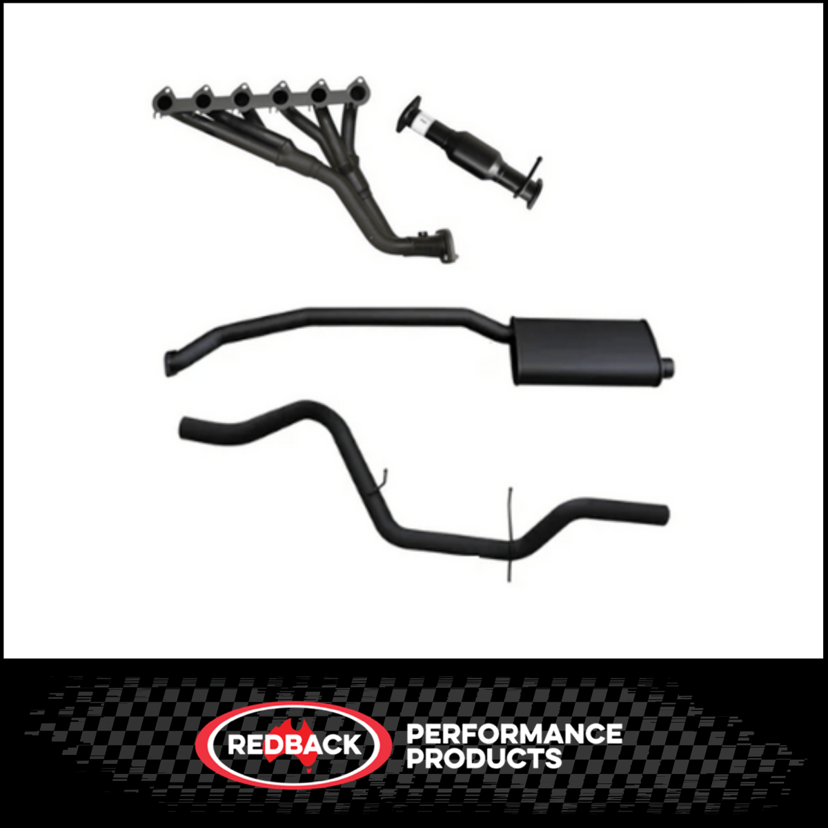 REDBACK COMPLETE EXHAUST SYSTEM FITS FORD FALCON XH 4.0L 6CYL UTE ...