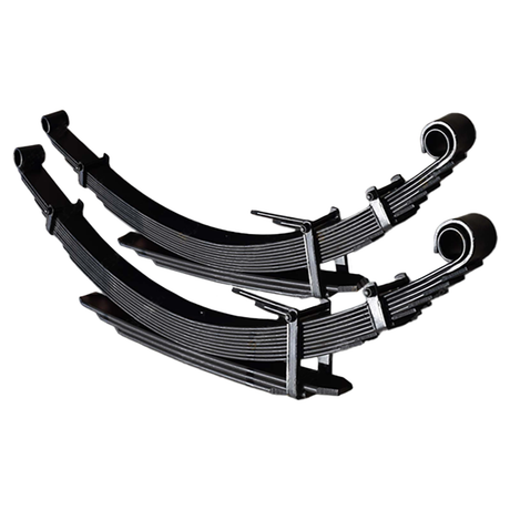 RAW 4X4 REAR 2" RAISED LEAF SPRINGS FITS TOYOTA LANDCRUISER VDJ79R 2007-2025 SINGLE CAB (PAIR)