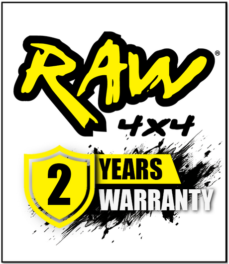 RAW 4X4 REAR 2" RAISED LEAF SPRINGS FITS TOYOTA LANDCRUISER VDJ79R 2007-2025 SINGLE CAB (PAIR)