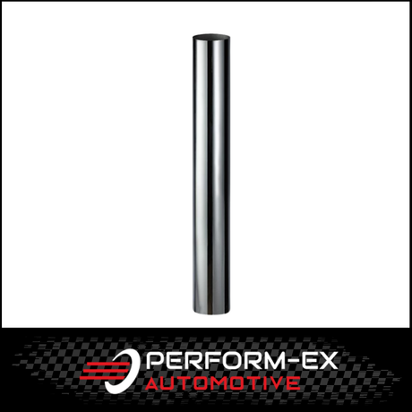CHROME EXHAUST STACK STRAIGHT CUT 5" OD X 60" (1525MM) LONG WITH PLAIN INLET (SPS5060)