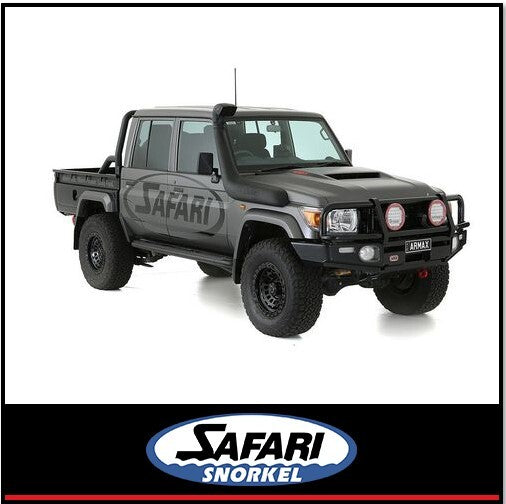 SAFARI ARMAX SNORKEL KIT FITS TOYOTA LANDCRUISER VDJ79R 4.5L 1VD-FTV V8 1/2007-8/2023 (SS79HPV)