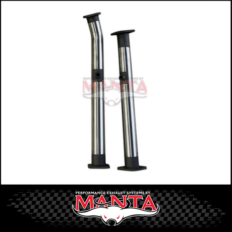 MANTA 2.5" CAT DELETES FIT NISSAN PATROL Y62 5.6L V8 2012-ON - PIPE ONLY (MBM630WOM)
