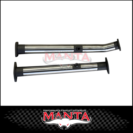 MANTA 2.5" CAT DELETES FIT NISSAN PATROL Y62 5.6L V8 2012-ON - PIPE ONLY (MBM630WOM)