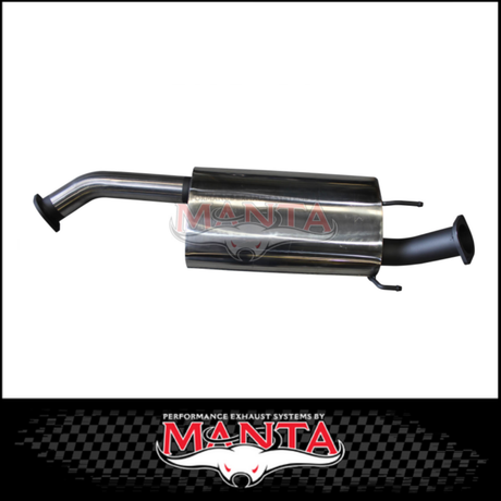 MANTA 3" HOTDOG PIPE FITS NISSAN PATROL Y62 5.6L V8 2012-ON (MBM632PHD)