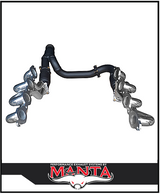 MANTA CERAMIC EXTRACTORS CATS & Y-PIPE KIT FITS CHEVROLET SILVERADO 1500 ZR1 ZR2 6.2L V8 (SSMKCH0007)