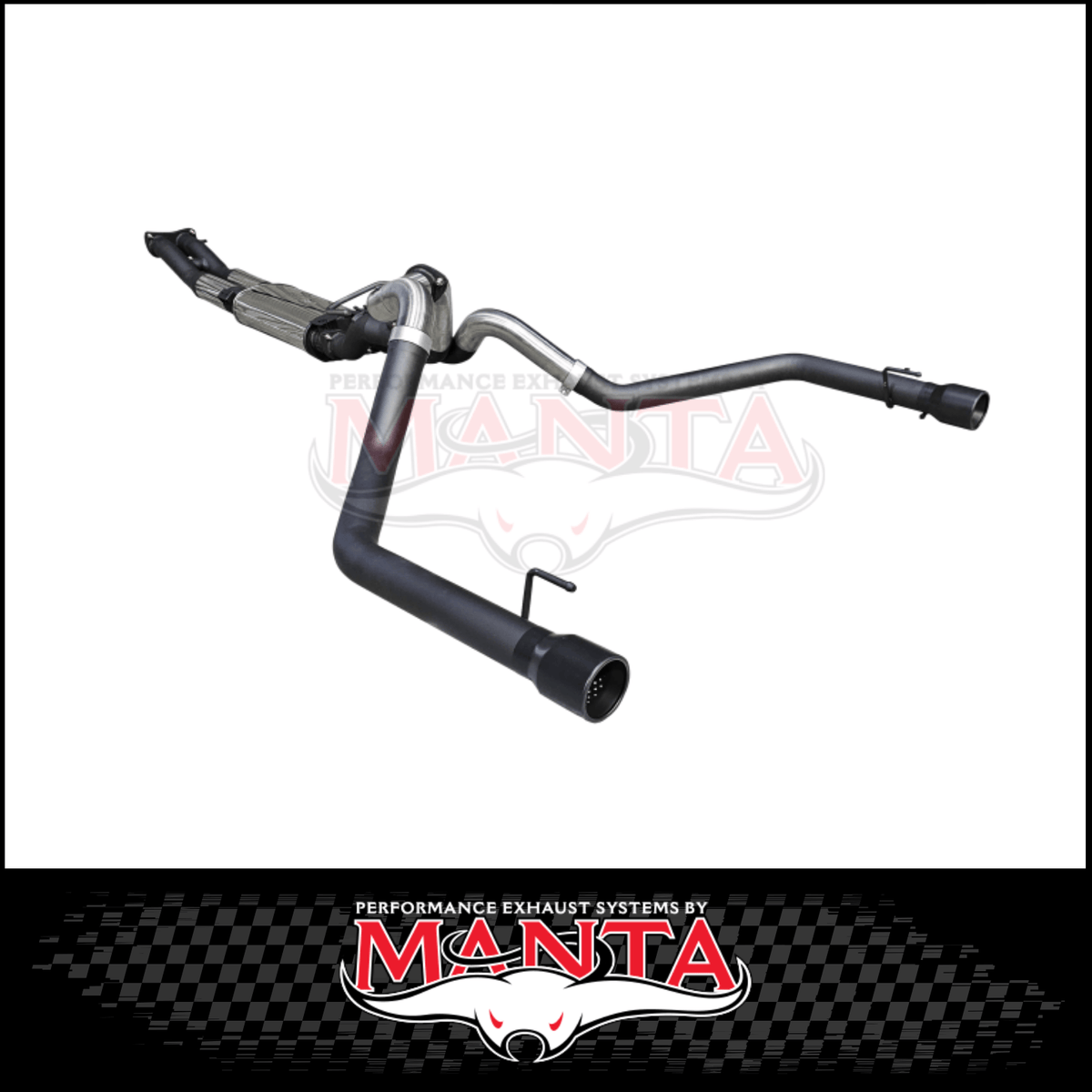 MANTA ENGINE BACK EXHAUST SYSTEM FITS FORD RANGER RAPTOR NEXT GEN 3.0L ...