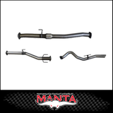 MANTA 3" DPF BACK EXHAUST SYSTEM FITS ISUZU D-MAX RG 3.0L TD 4CYL 2020-ON