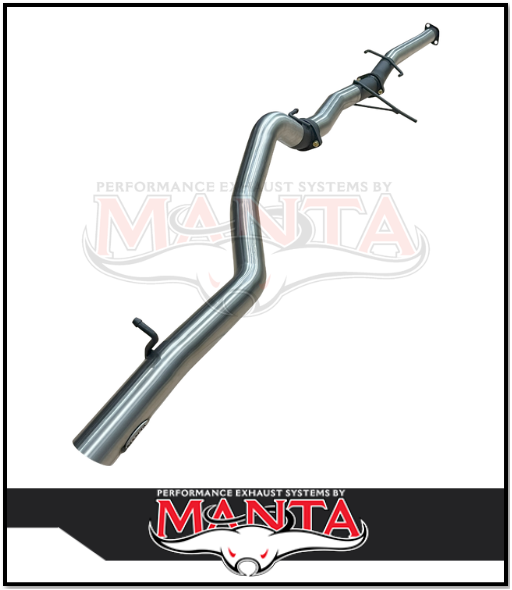 MANTA 3" DPF BACK EXHAUST SYSTEM FITS MITSUBISHI PAJERO SPORT QE QF QG 2.4L 4N15 4CYL 2015-2024