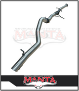 MANTA 3" DPF BACK EXHAUST SYSTEM FITS MITSUBISHI PAJERO SPORT QE QF QG 2.4L 4N15 4CYL 2015-2024