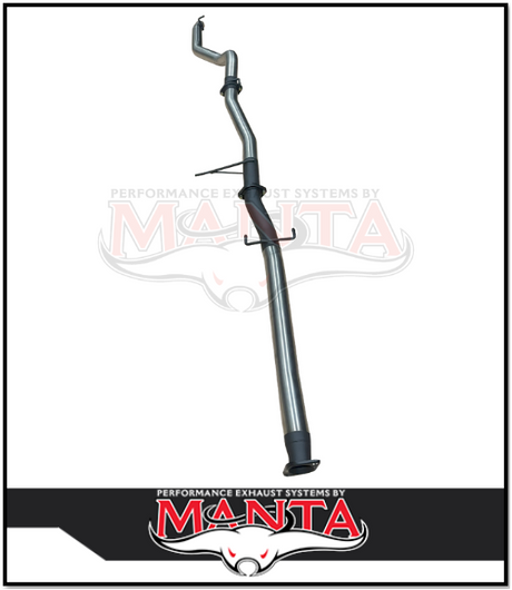 MANTA 3" DPF BACK EXHAUST SYSTEM FITS MITSUBISHI PAJERO SPORT QE QF QG 2.4L 4N15 4CYL 2015-2024