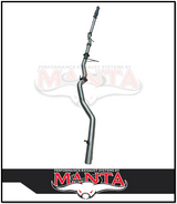 MANTA 3" STAINLESS STEEL TURBO BACK EXHAUST SYSTEM (DPF DELETE) FITS MITSUBISHI PAJERO SPORT QE QF QG 2.4L 4N15 2015-2024 - C