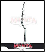 MANTA 3" STAINLES STEEL TURBO BACK EXHAUST SYSTEM (DPF DELETE) FITS MITSUBISHI PAJERO SPORT QE QF QG 2.4L 2015-2024 - NO CAT/