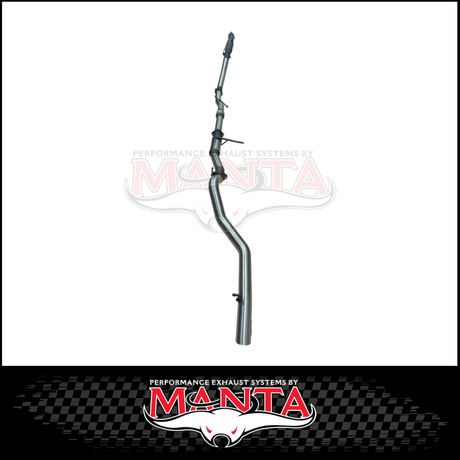 MANTA 3" STAINLES STEEL TURBO BACK EXHAUST SYSTEM (DPF DELETE) FITS MITSUBISHI PAJERO SPORT QE QF QG 2.4L 2015-2024 - NO CAT/