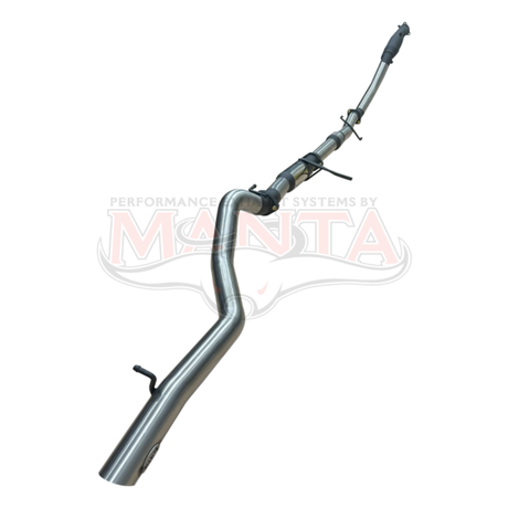 MANTA 3" STAINLES STEEL TURBO BACK EXHAUST SYSTEM (DPF DELETE) FITS MITSUBISHI PAJERO SPORT QE QF QG 2.4L 2015-2024 - NO CAT/