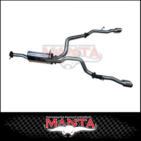 MANTA 3" STAINLESS STEEL CAT BACK EXHAUST FITS RAM 1500 DT 5.7L V8 2020-ON (SSMKRA0004)