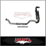 MANTA 2.5" CAT BACK EXHAUST SYSTEM FITS SUZUKI JIMNY GJ JB74 1.5L 3 DOOR 1/2018-ON