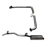 MANTA 2.5" ENGINE PIPE BACK EXHAUST SYSTEM FITS TOYOTA LANDCRUISER HZJ75R 4.2L 1HZ 1990-1999