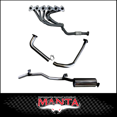 MANTA STAINLESS STEEL ENGINE BACK EXHAUST SYSTEM FITS TOYOTA LANDCRUISER HZJ75R 4.2L 1HZ 1990-1999 (SSMKTY0068)