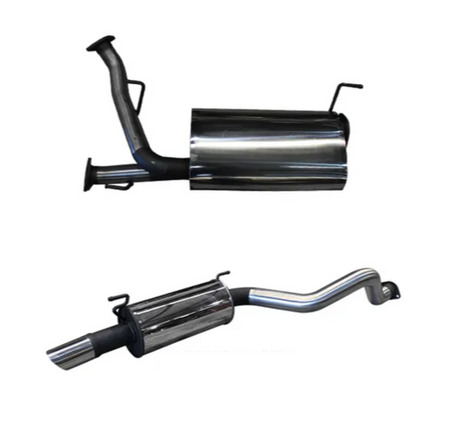 MANTA 3" STAINLESS STEEL CAT BACK EXHAUST SYSTEM FITS TOYOTA LANDCRUISER UZJ200R 2007-2012 (SSMKTY0085)