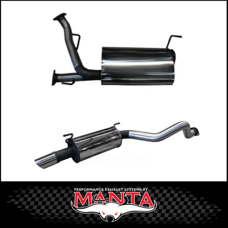 MANTA 3" STAINLESS STEEL CAT BACK EXHAUST SYSTEM FITS TOYOTA LANDCRUISER UZJ200R 2007-2012 (SSMKTY0085)