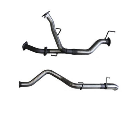 MANTA 2.5" TWIN INTO 3" DPF BACK EXHAUST FITS TOYOTA LANDCRUISER VDJ200R 2015-2021