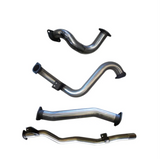 MANTA 3" DPF BACK EXHAUST SYSTEM FITS TOYOTA LANDCRUISER VDJ78R 4.5L V8 TROOP CARRIER 2016-2025