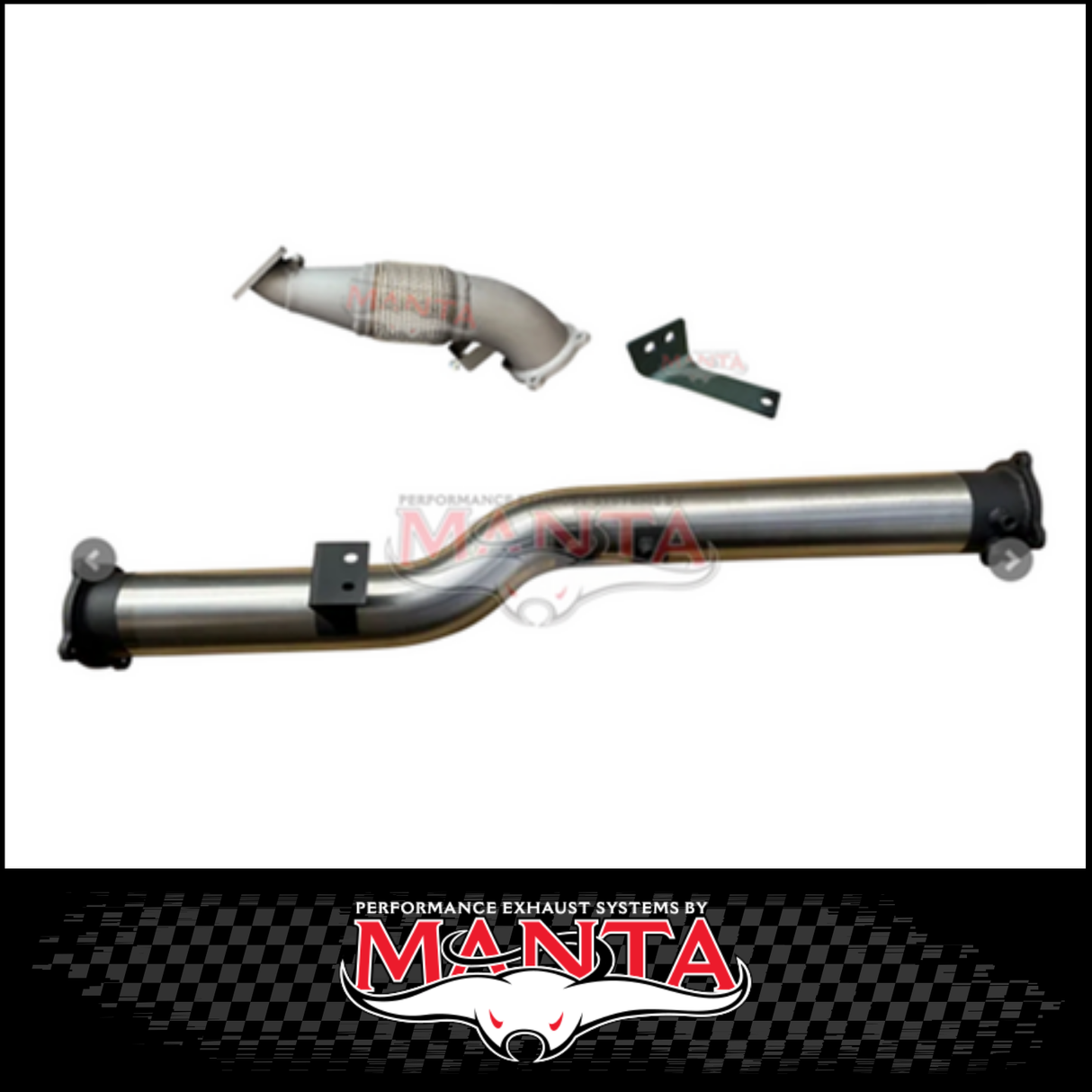 MANTA 4" DPF DELETE (BOLTS TO MANTA 4" SYSTEM ONLY) FITS TOYOTA LANDCRUISER VDJ79R 4.5L V8 2016-2025