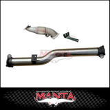 MANTA 4" DPF DELETE (BOLTS TO MANTA 4" SYSTEM ONLY) FITS TOYOTA LANDCRUISER VDJ79R 4.5L V8 2016-2025