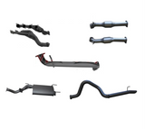 MANTA EXTRACTORS, CATS & 3" CAT BACK EXHAUST SYSTEM WITH CENTRE MUFFLER & REAR TAILPIPE FITS TOYOTA LANDCRUISER UZJ100R 1998-2007 (SSMKTY0304)