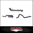 MANTA 3" CAT BACK EXHAUST SYSTEM WITH CENTRE MUFFLER & REAR TAILPIPE FITS TOYOTA LANDCRUISER UZJ100R 1998-2007 (SSMKTY0305)