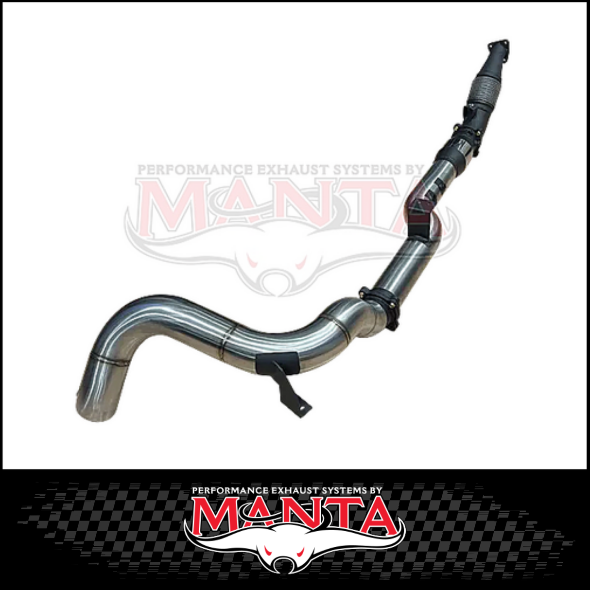 MANTA 4" TURBO BACK SIDE-EXIT EXHAUST SYSTEM (DPF DELETE) FITS TOYOTA LANDCRUISER VDJ79R 4.5L V8 DUAL CAB 2016-2025 - NO CAT