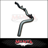 MANTA 4" DPF BACK SIDE-EXIT EXHAUST SYSTEM FITS TOYOTA LANDCRUISER VDJ79R 4.5L V8 SINGLE CAB 2016-2025