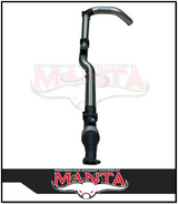 MANTA 4" TURBO BACK SIDE-EXIT EXHAUST SYSTEM (DPF DELETE) FITS TOYOTA LANDCRUISER VDJ79R 4.5L V8 SINGLE CAB 2016-2025 - NO CA