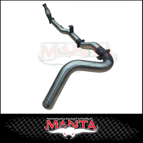 MANTA 4" TURBO BACK SIDE-EXIT EXHAUST SYSTEM (DPF DELETE) FITS TOYOTA LANDCRUISER VDJ79R 4.5L V8 SINGLE CAB 2016-2025 - NO CA