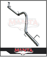 MANTA STAINLESS STEEL 3" DPF BACK EXHAUST SYSTEM FITS TOYOTA PRADO GDJ251R 2.8L TD 6/2024-ON (SSMKTY0501)
