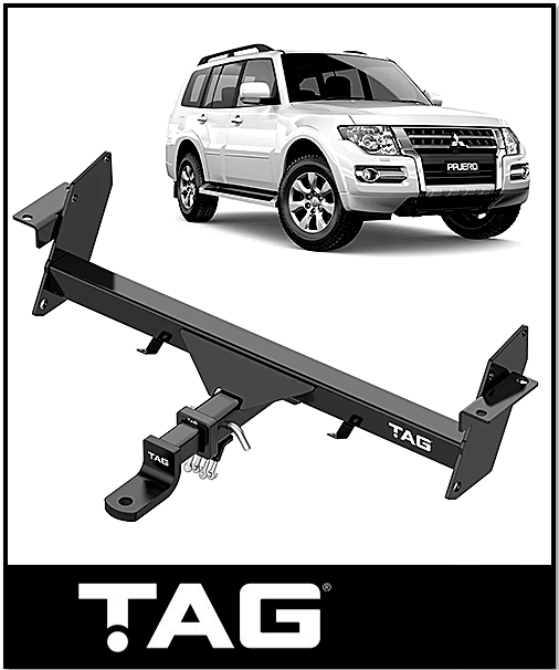 TAG HEAVY DUTY TOWBAR & WIRING KIT (2500KG) FITS MITSUBISHI PAJERO NS NT NW 11/2006-6/2014 (T4C284-K202)