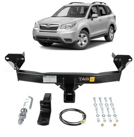TAG HEAVY DUTY TOWBAR (1500KG) FITS SUBARU FORESTER SJ 1/2012-12/2018