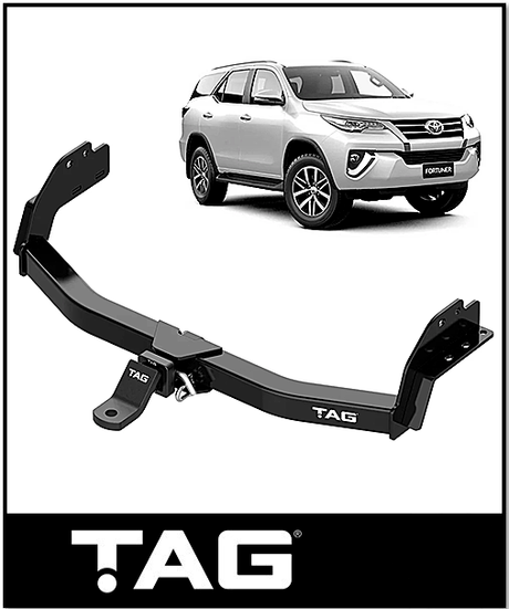 TAG TOWBAR (3000KG) FITS TOYOTA FORTUNER GUN156R 11/2015-ON