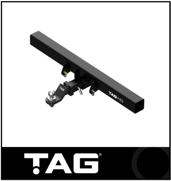 TAG HEAVY DUTY UNIVERSAL MULTI-FIT TRUCK TOWBAR (4500KG/450KG) FITS ISUZU NPR SERIES TRUCK (T4X994)