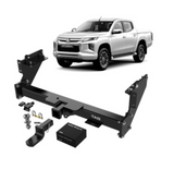 TAG TOWBAR KIT (3100KG) FITS MITSUBISHI TRITON MQ 3/2015-10/2018 WITH STEP (T7C707-K201)