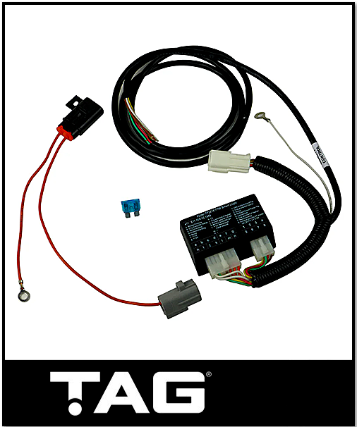 TAG HEAVY DUTY TOWBAR & WIRING KIT (2000KG) FITS MITSUBISHI OUTLANDER ZJ ZK ZL 10/2012-8/2021 (T7C761-K201)