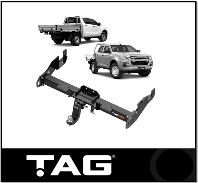 TAG XR EXTREME RECOVERY TOWBAR (3500KG) FITS ISUZU D-MAX RG 1/2020-ON TRAYBACK (TXR800)