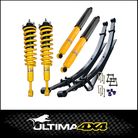ULTIMA 4X4 2" (50MM) SUSPENSION LIFT KIT FITS ISUZU D-MAX RG 7/2020-ON (FRONT - KTFR-101 / REAR - RL977)