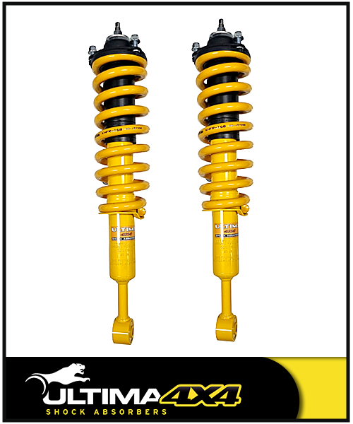 ULTIMA 4X4 COMPLETE FRONT STRUTS (PAIR) FITS NISSAN NAVARA D40 4WD 2005-2015