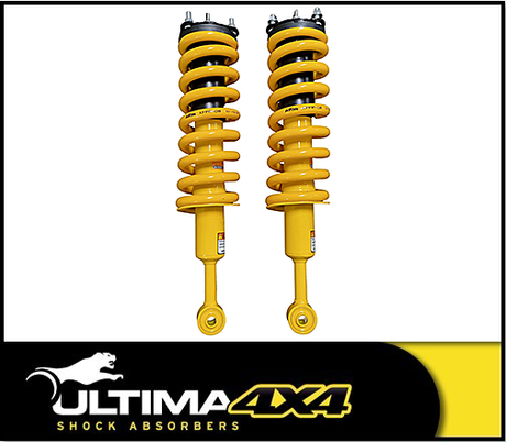 ULTIMA 4X4 COMPLETE FRONT STRUTS (PAIR) FITS FORD RANGER PXI PXII 9/2011-6/2018