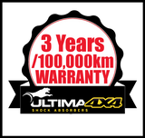 ULTIMA 4X4 COMPLETE FRONT STRUTS (PAIR) FITS FORD RANGER PXI PXII 9/2011-6/2018