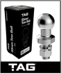 TAG CHROME TOW BALL - 50MM 3.5 TONNE (UNT010)